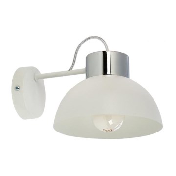 Kinkiet TEDI 1xE27/60W/230V biały/chrom błyszczący