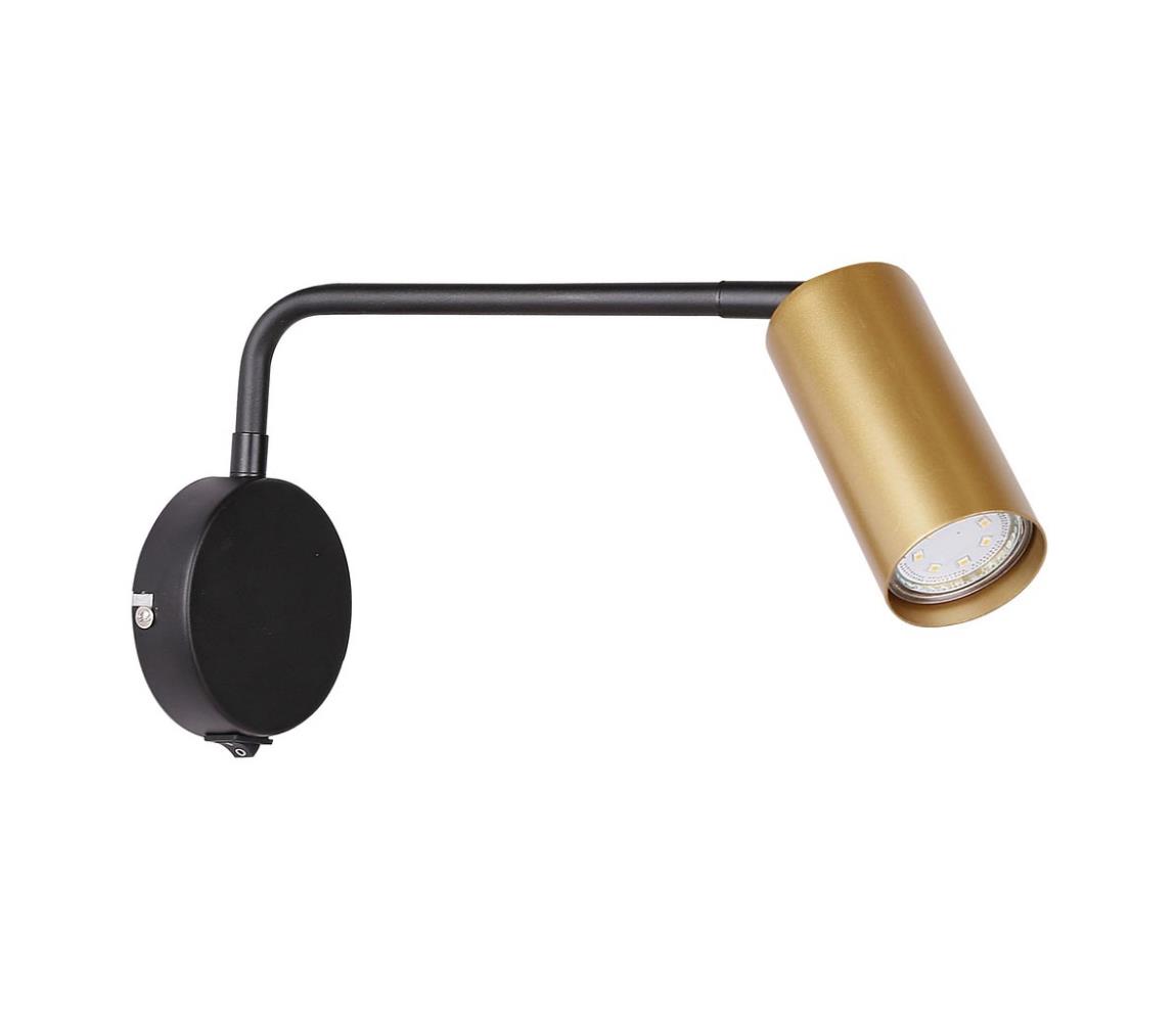 Kinkiet TINA 1xGU10/15W/230V czarny/złoty