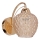 Kinkiet TOBIAS 1xE27/40W/230V Rose gold