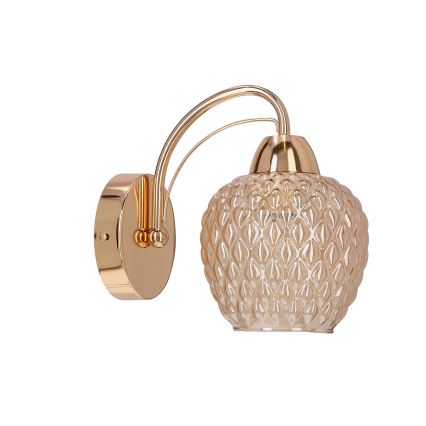 Kinkiet TOBIAS 1xE27/40W/230V Rose gold