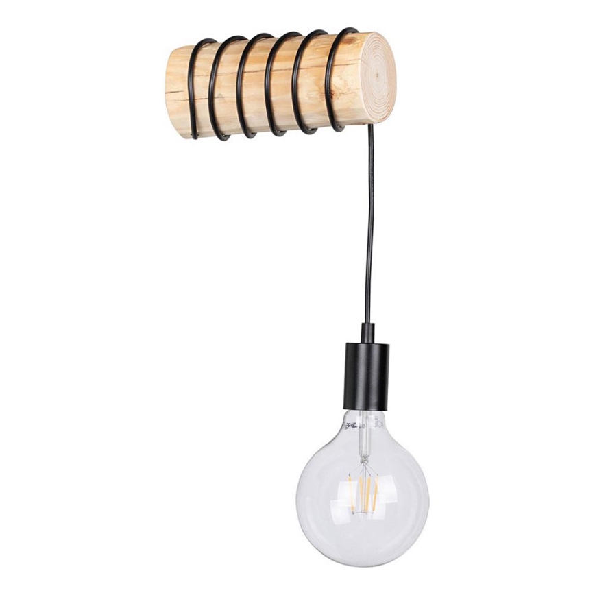 Kinkiet TRABO 1xE27/60W/230V sosna