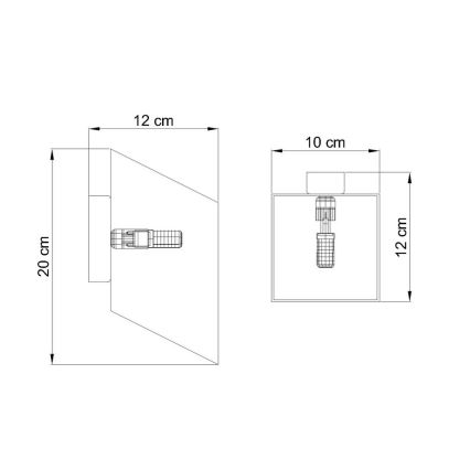 Kinkiet TUNNEL 1xG9/40W/230V