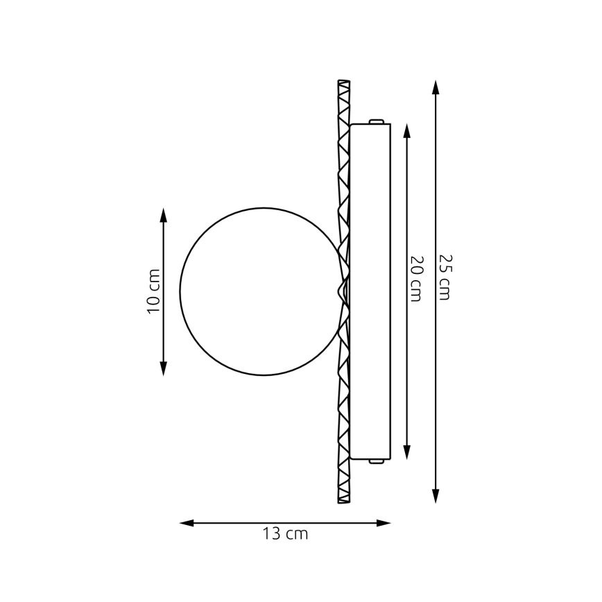 Kinkiet UMBRA 1xG9/8W/230V beżowy