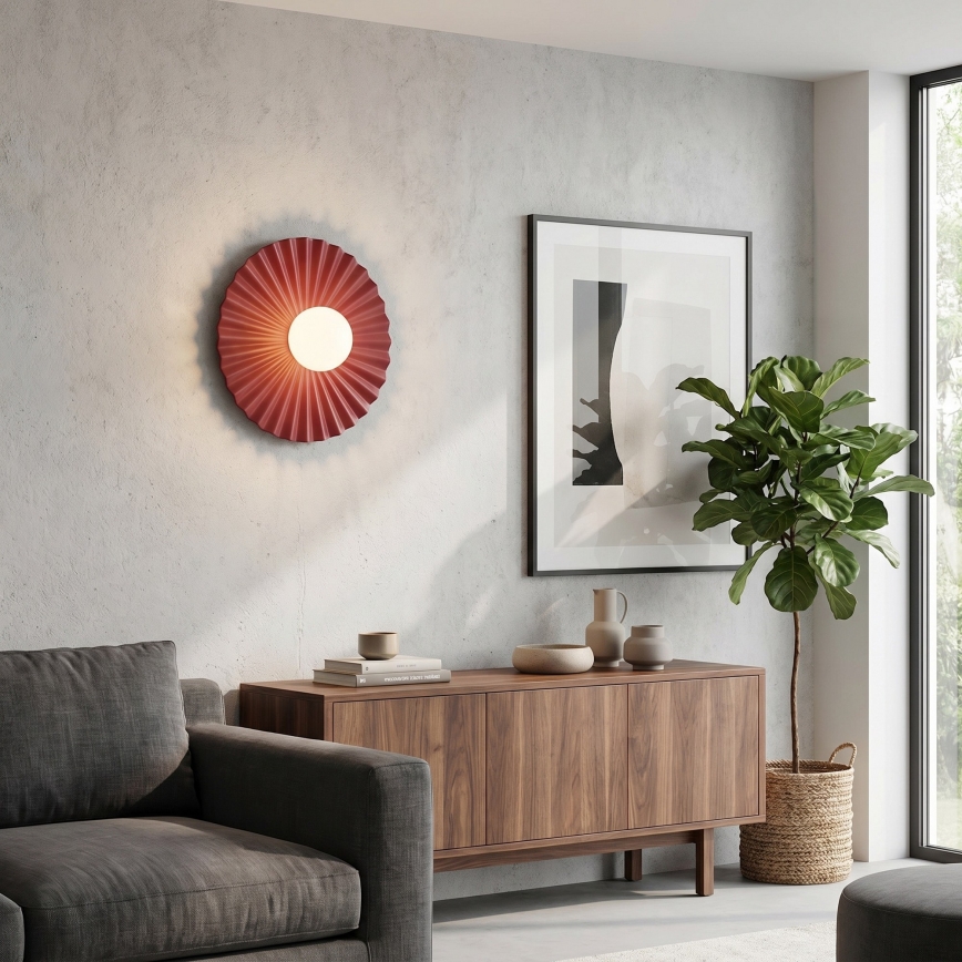 Kinkiet UMBRA 1xG9/8W/230V czerwony
