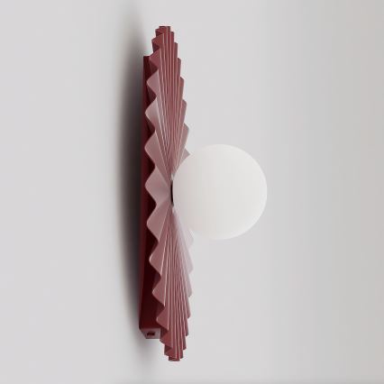 Kinkiet UMBRA 1xG9/8W/230V czerwony