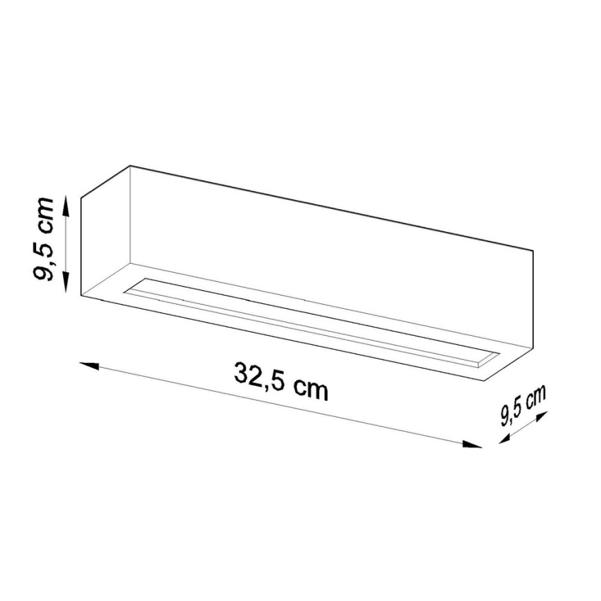 Kinkiet VEGA 1xE27/60W/230V biały