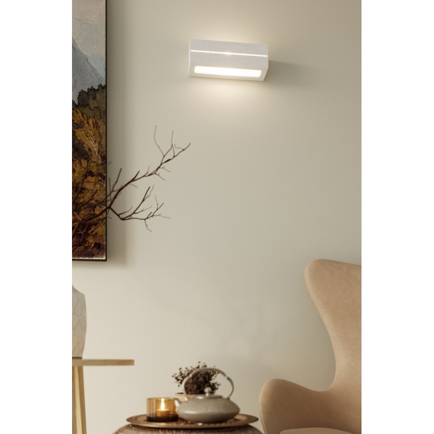 Sollux SL.0231 - Kinkiet VEGA LINE 1xE27/60W/230V biały