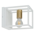 Kinkiet VIGO 1xE27/60W/230V biały/gold