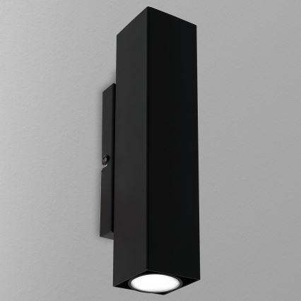 Kinkiet WALL 2xGU10/8W/230V czarny