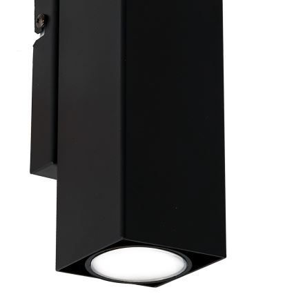 Kinkiet WALL 2xGU10/8W/230V czarny