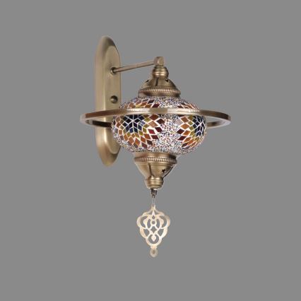 Kinkiet YENI 1xE27/40W/230V, brązowy