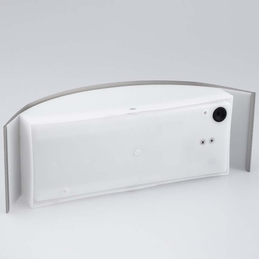 Kinkiet zewnętrzny 1xE27/14W/230V IP44 matowy chrom