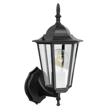 Kinkiet zewnętrzny 1xE27/60W/230V IP44 czarny