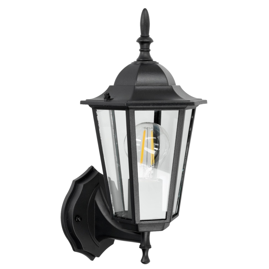Kinkiet zewnętrzny 1xE27/60W/230V IP44 czarny
