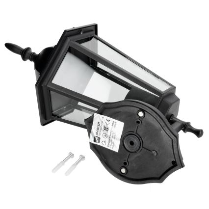 Kinkiet zewnętrzny 1xE27/60W/230V IP44 czarny