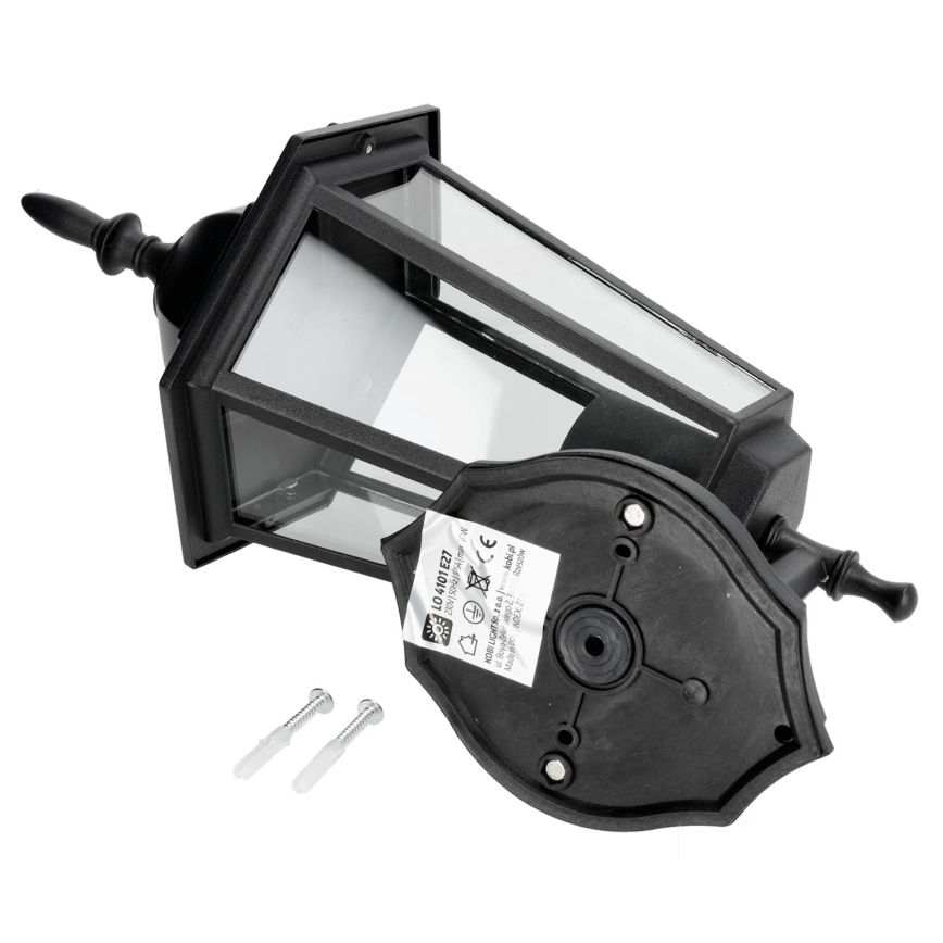 Kinkiet zewnętrzny 1xE27/60W/230V IP44 czarny