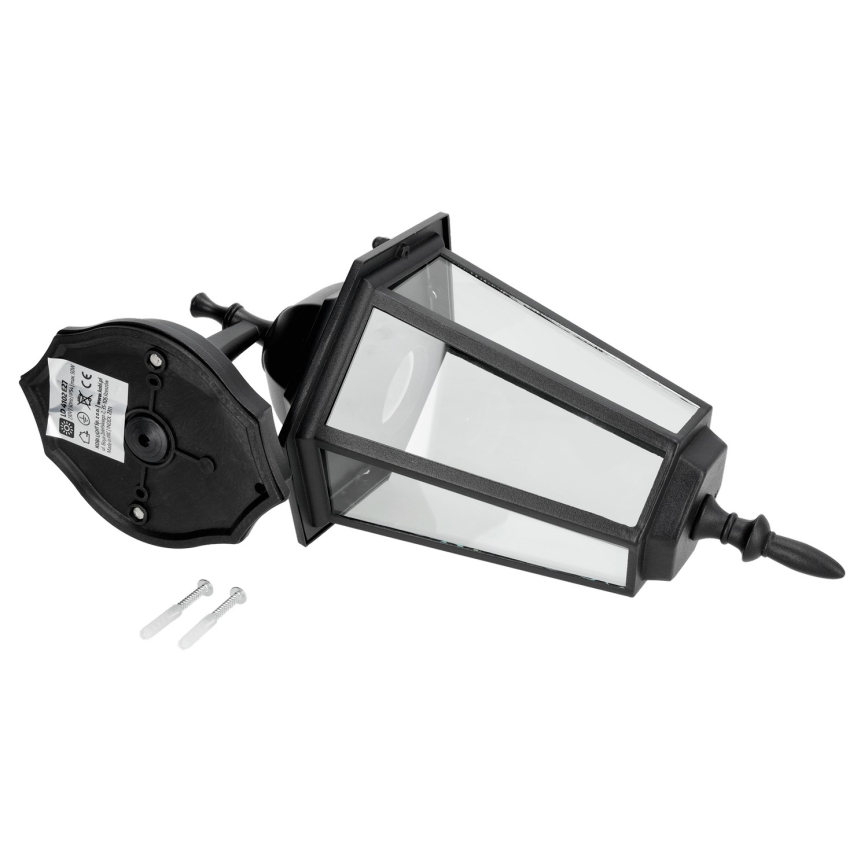 Kinkiet zewnętrzny 1xE27/60W/230V IP44 czarny