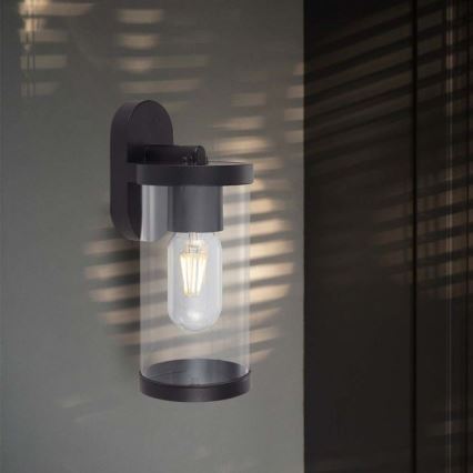 Kinkiet zewnętrzny 1xE27/60W/230V IP44 czarny