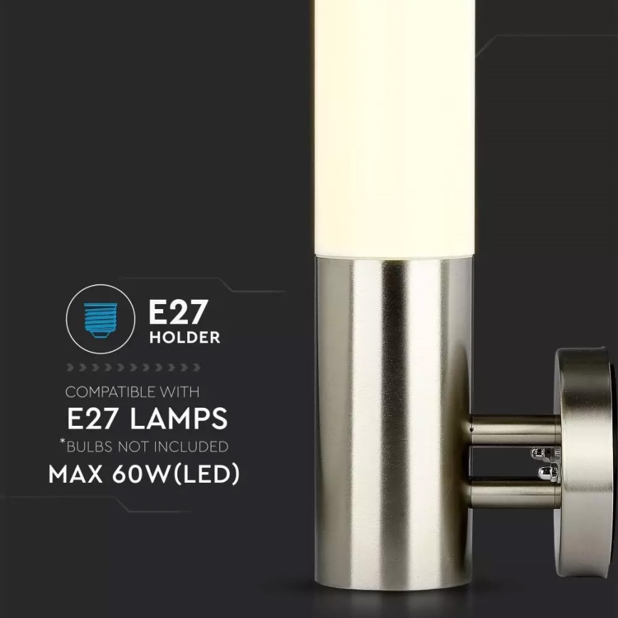 Kinkiet zewnętrzny 1xE27/60W/230V IP65