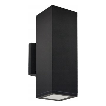 Kinkiet zewnętrzny 2xGU10/35W/230V IP54 czarny