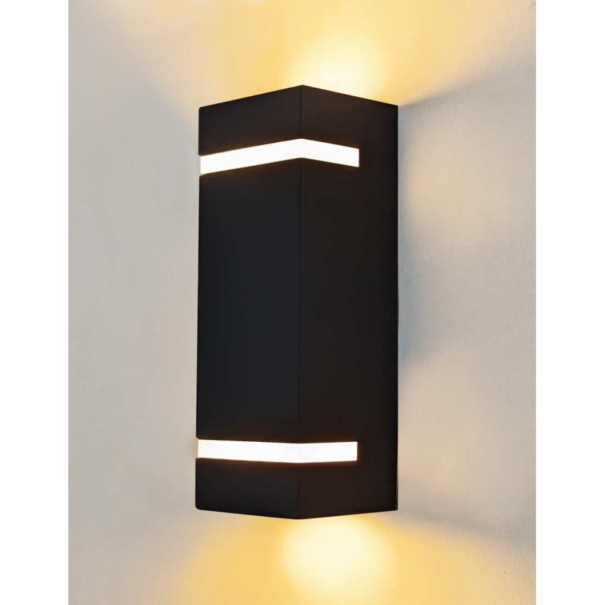 Kinkiet zewnętrzny BRICK 2xGU10/7W/230V IP44
