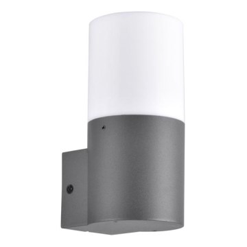 Kinkiet zewnętrzny DALLAS 1xE27/12W/230V IP44 grafit