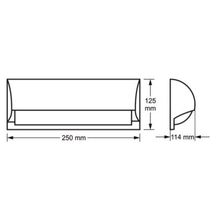 Kinkiet zewnętrzny FREON 1xE27/60W/230V IP54 antracyt