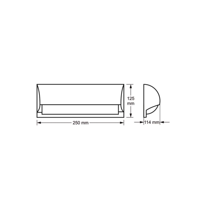 Kinkiet zewnętrzny FREON 1xE27/60W/230V IP54 antracyt