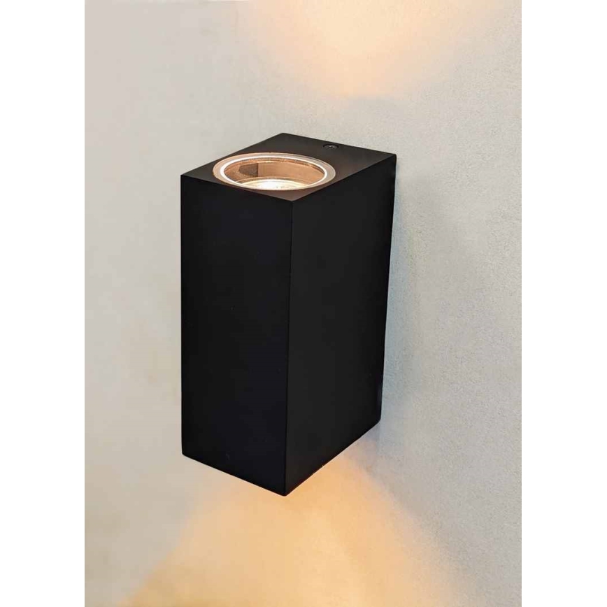 Kinkiet zewnętrzny GUBE-S 2xGU10/7W/230V IP44