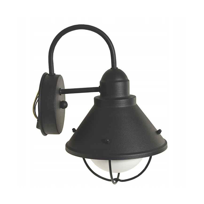 Kinkiet zewnętrzny LAVINA 1xE27/60W/230V IP44 czarny