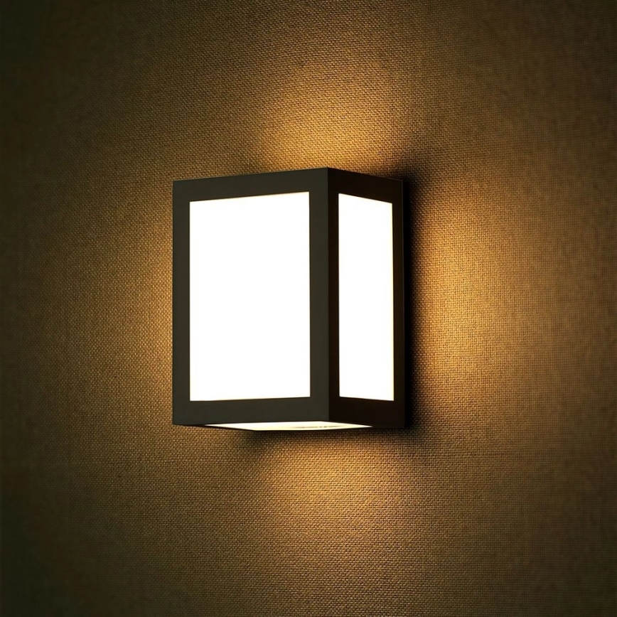 Kinkiet zewnętrzny LED/12W/230V 3000K IP65 czarny