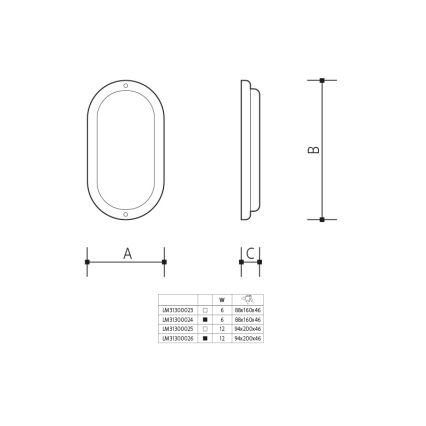 Kinkiet zewnętrzny LED/6W/230V IP54 biały