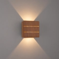 Kinkiet zewnętrzny LED LUXLINE 6W/230V 3000K IP54 orzech