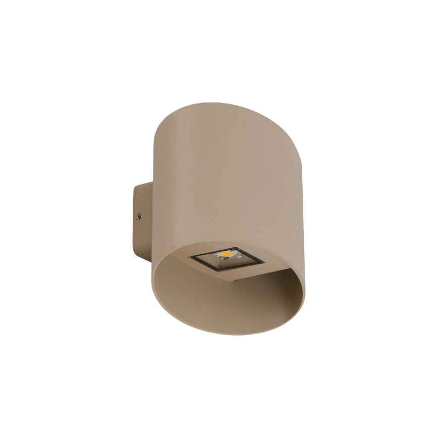 Kinkiet zewnętrzny LED VERTO LED/5W/230V IP54 beżowy