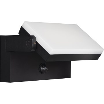 Kinkiet zewnętrzny LED z czujnikiem ruchu i zmierzchu XERTO LED/20W/230V 3000/4000/6500K IP44 czarny