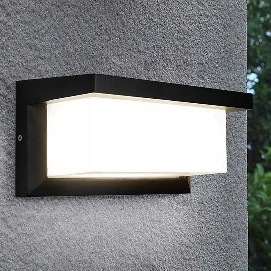 Kinkiet zewnętrzny NEELY 1xE27/12W/230V IP54 czarny