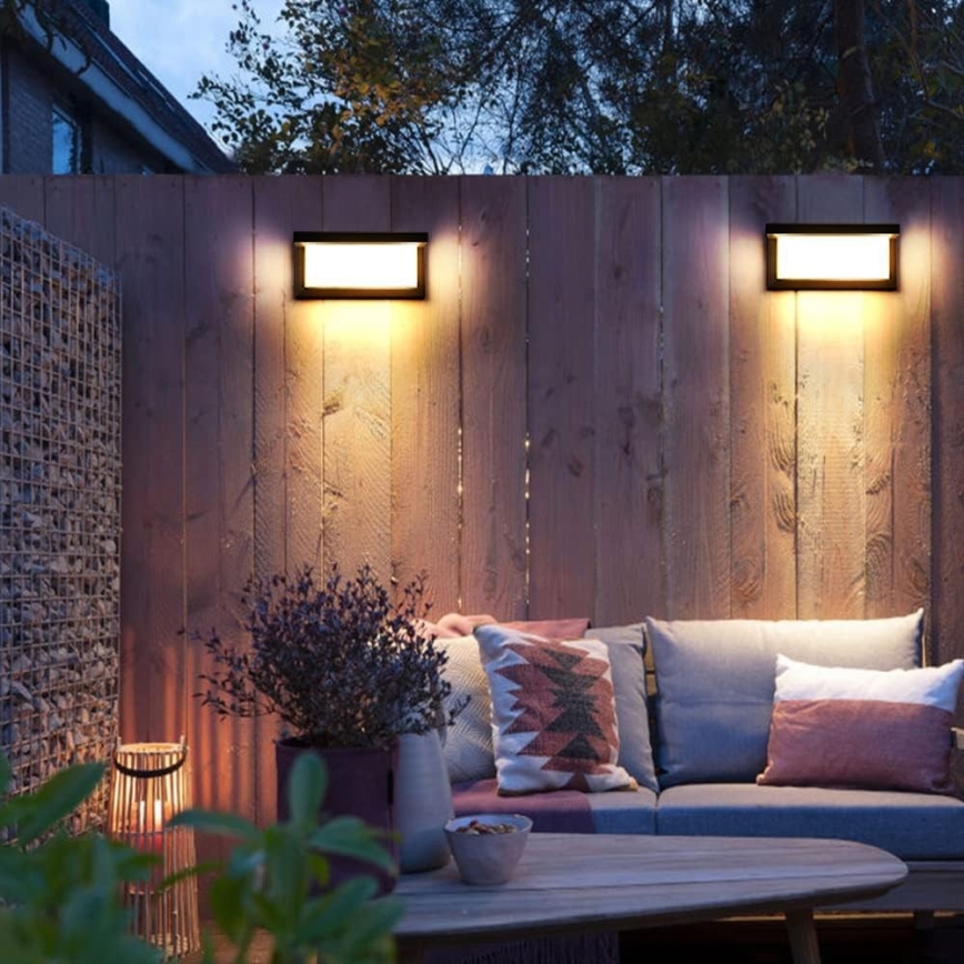 Kinkiet zewnętrzny NEELY LED/12W/230V IP54 czarny