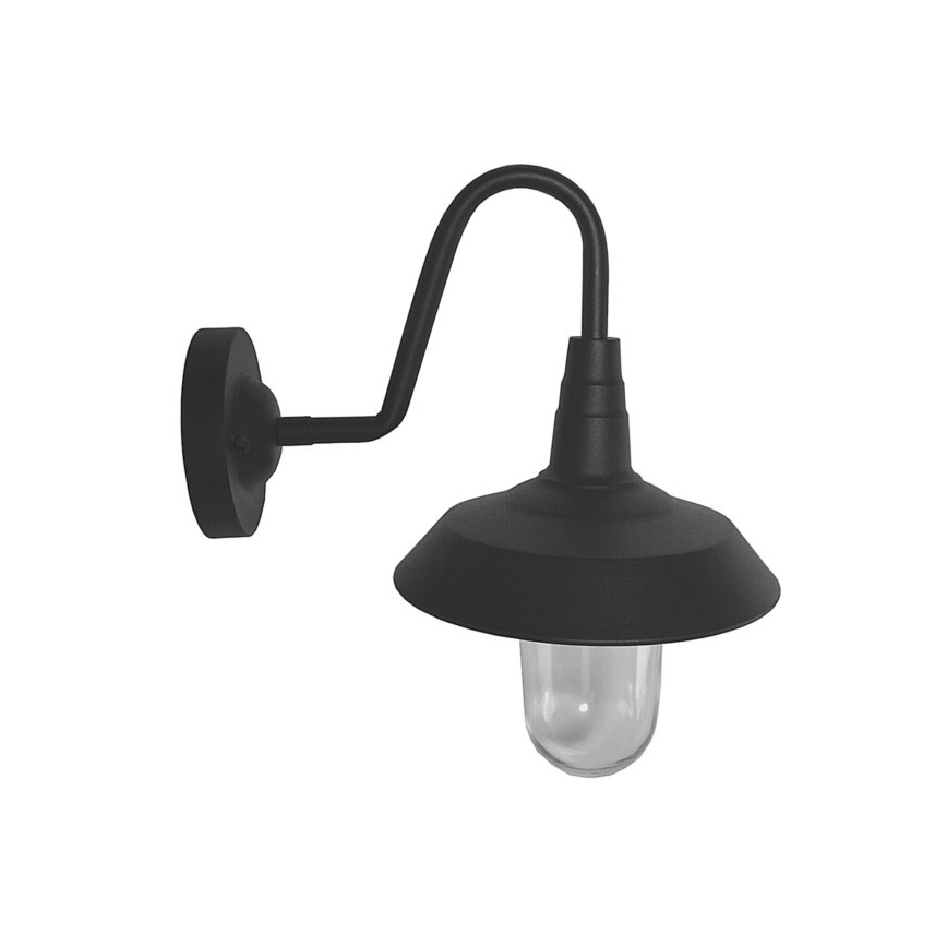 Kinkiet zewnętrzny NILDA 1xE27/60W/230V IP44 czarny