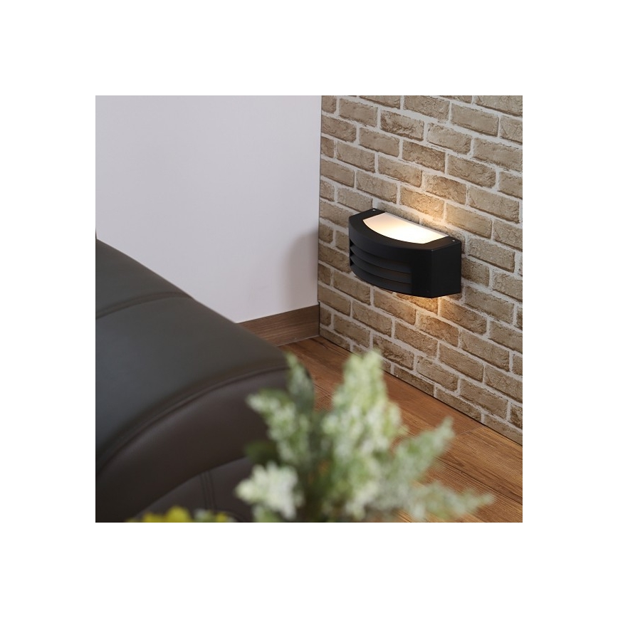 Kinkiet zewnętrzny OLIANA 1xE27/60W/230V IP54 czarne