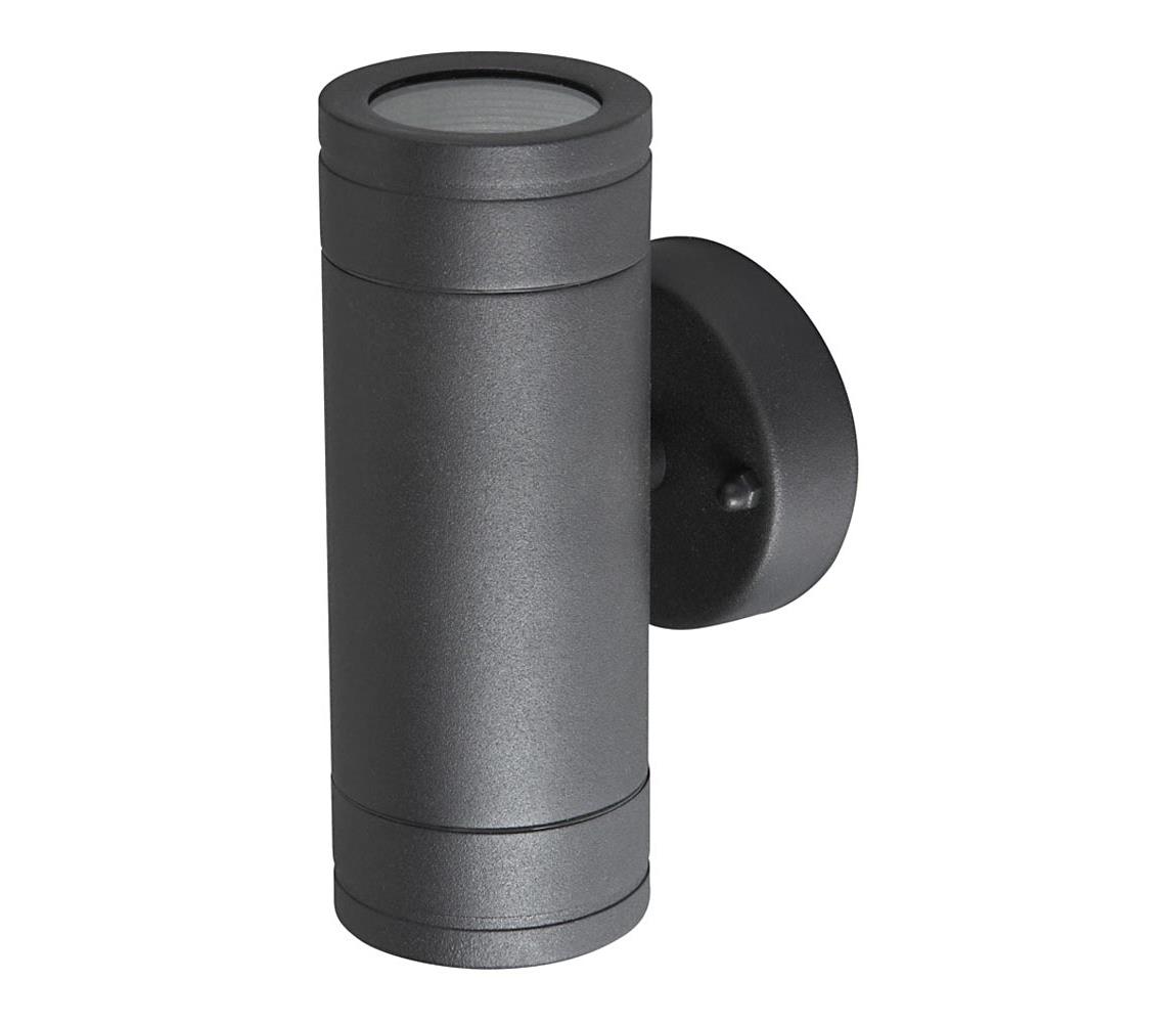 Kinkiet zewnętrzny OLIMP 1 2xGU10/35W czarna