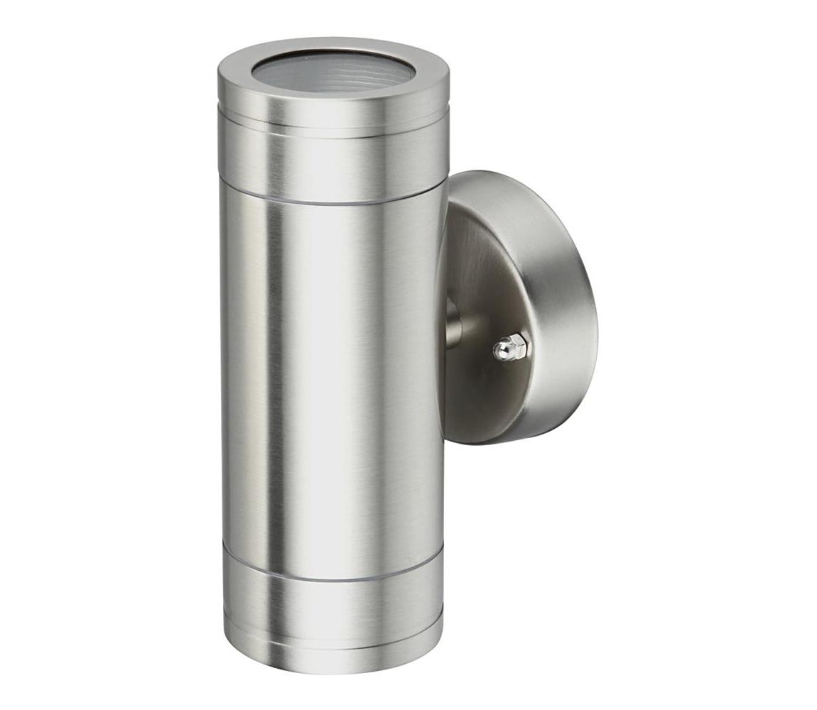 Kinkiet zewnętrzny OLIMP 1 2xGU10/35W stal nierdzewna