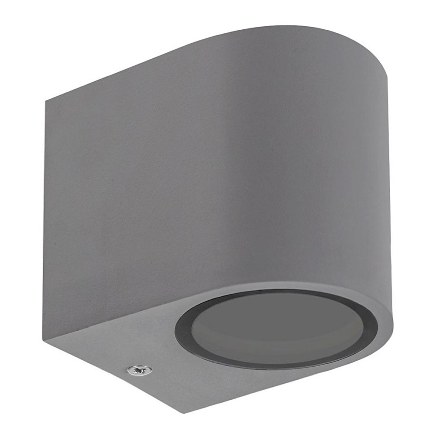 Kinkiet zewnętrzny PARETE 1xGU10/6W/230V IP54 szary