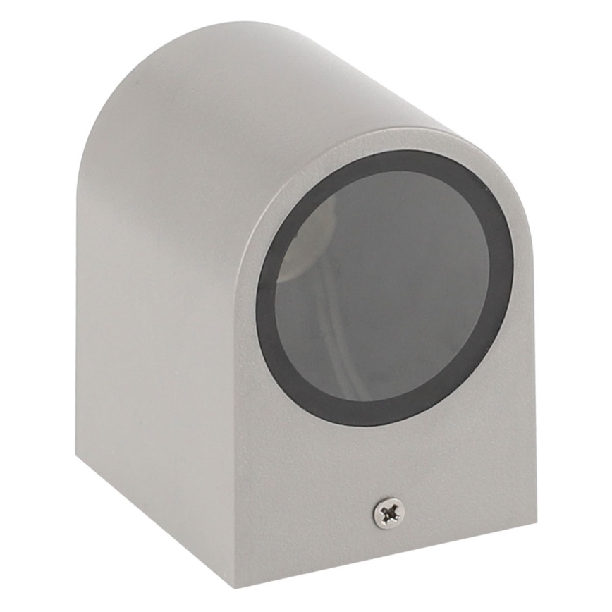 Kinkiet zewnętrzny PARETE 1xGU10/6W/230V IP54 szary