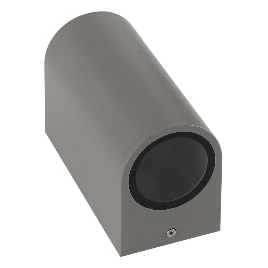 Kinkiet zewnętrzny PARETE 2xGU10/6W/230V IP54 szary