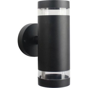 Kinkiet zewnętrzny RINO 2xGU10/12W/230V IP54 czarne