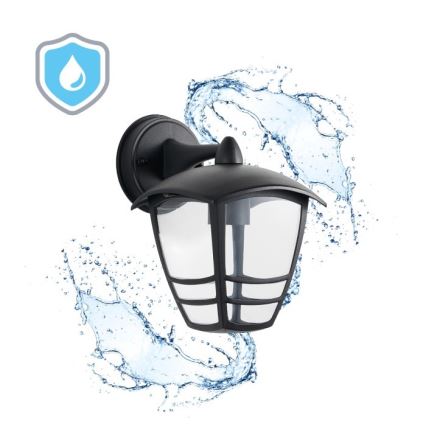 Kinkiet zewnętrzny TEVIO KD 1xE27/60W/230V IP54 czarny