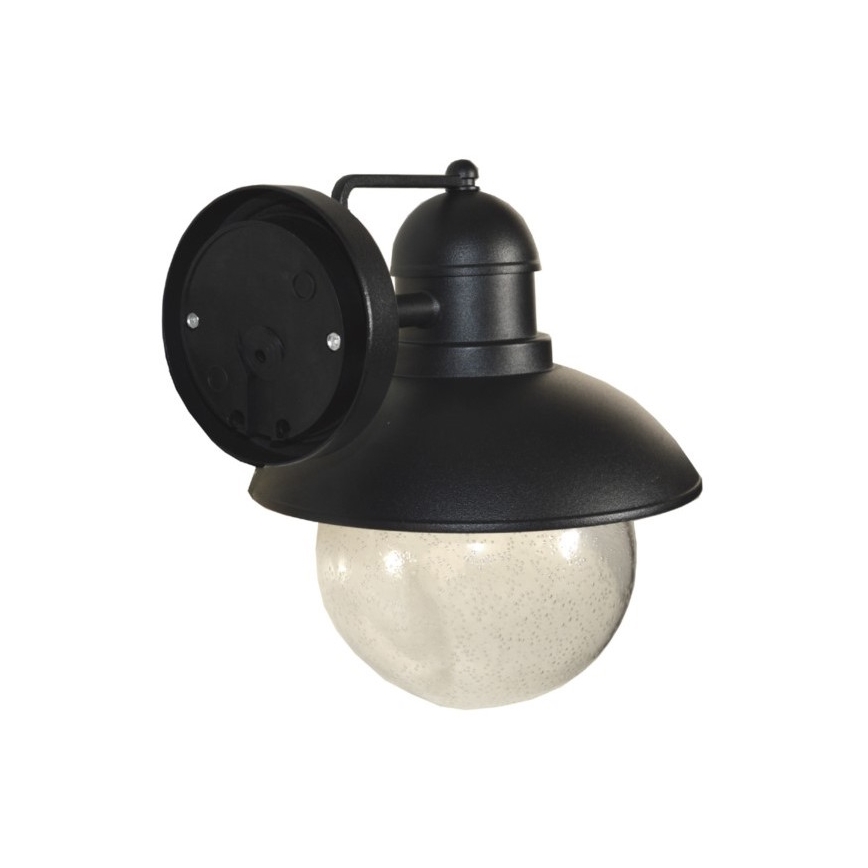 Kinkiet zewnętrzny WILDA 1xE27/60W/230V IP44 czarne