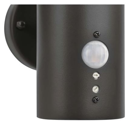Kinkiet zewnętrzny z czujnikiem ARTEO 1xE27/15W/230V IP44