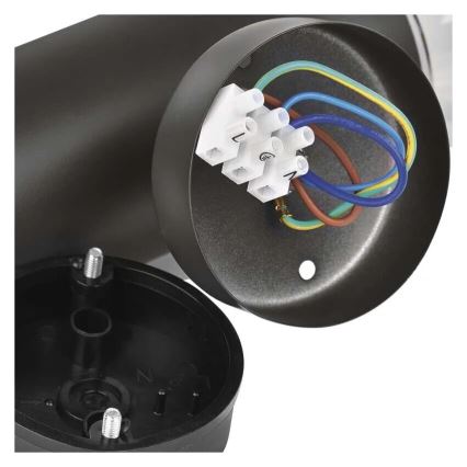 Kinkiet zewnętrzny z czujnikiem ARTEO 1xE27/15W/230V IP44