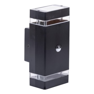 Kinkiet zewnętrzny z czujnikiem NIZZA 2xGU10/35W/230V IP65